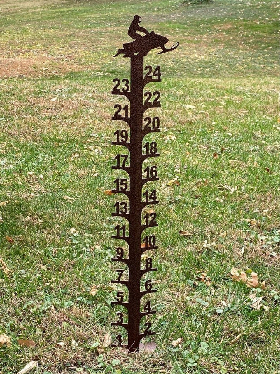 Decoration Snow Mountain Motorcycle Garden Garden Snow Meter CJD