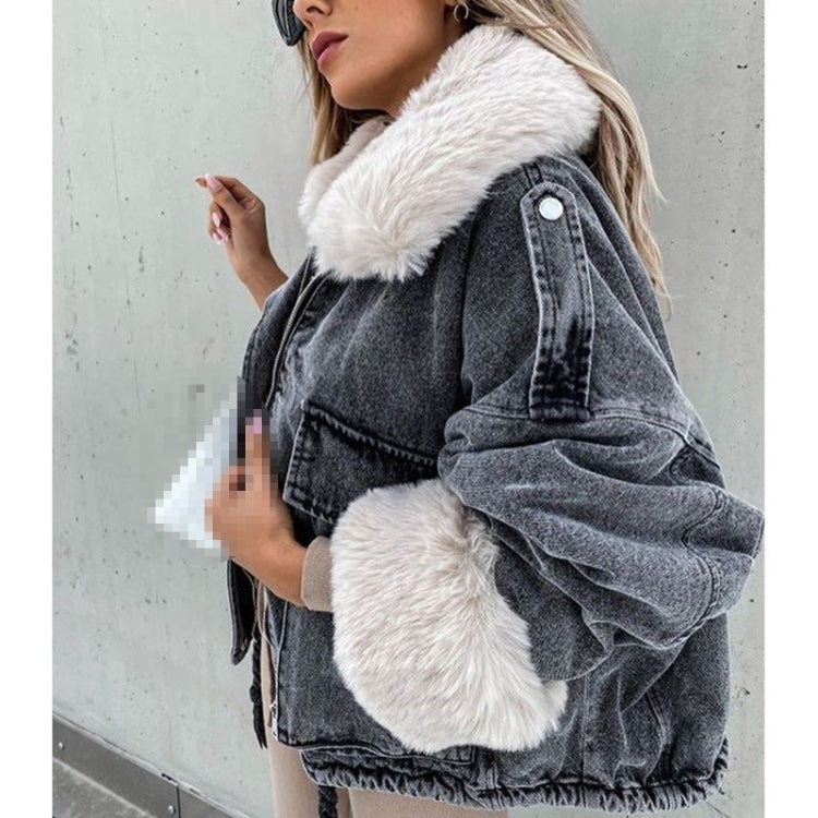 Thick Winter Women's Puffer Jacket for Warmth Pi-Mart