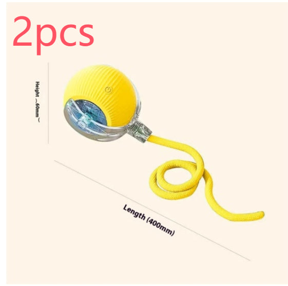 Electric Cat Toy Automatic Cat Ball Self-entertainment Rolling Ball Pets Fashion