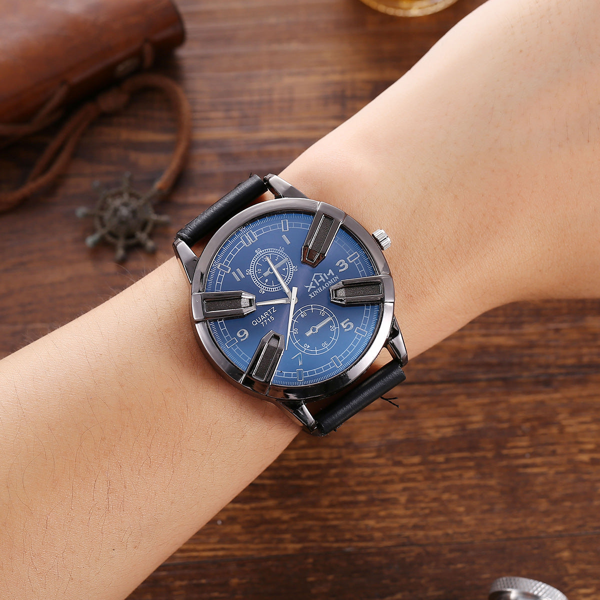 Fashion Classic Boutique Gift Box Set Wallet Glasses Creative Quartz Watch LuxuryLifeWay Online Store