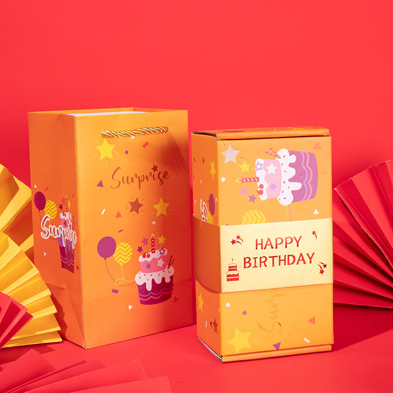 Qixi Valentine's Day Surprise Jump Box Birthday Gift LadyShow.Store