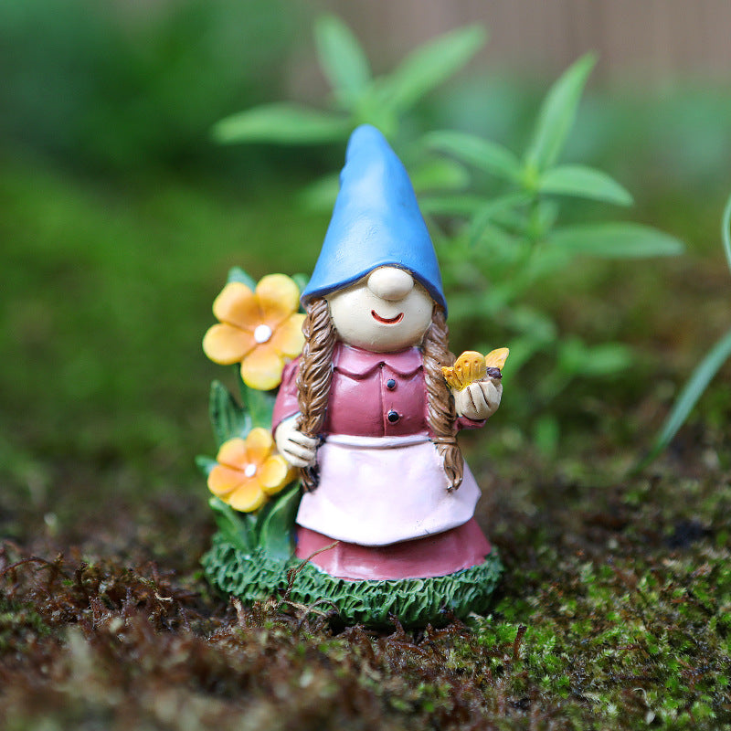 Garden Garden Elf Flowerpot Plug-in