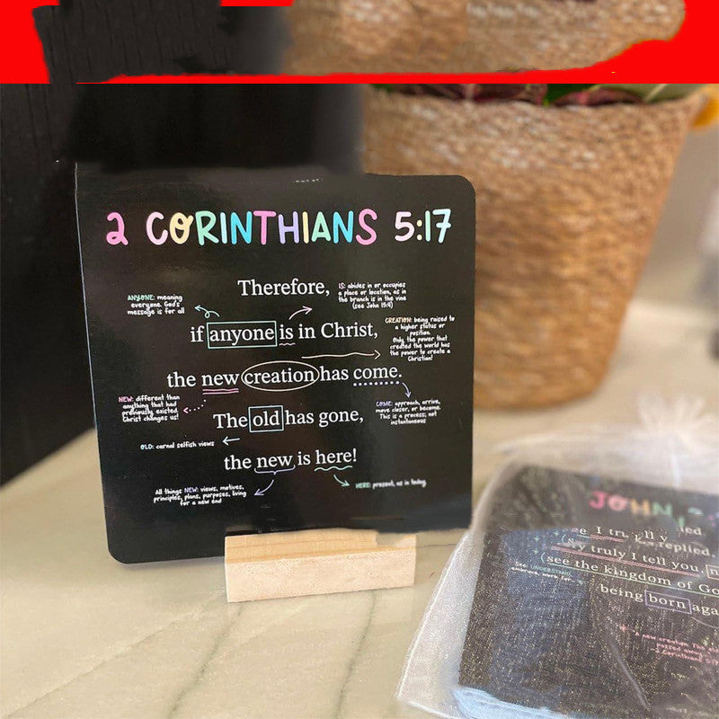 Creative Home 54-Page Scripture Cards Prayer Cards CJD