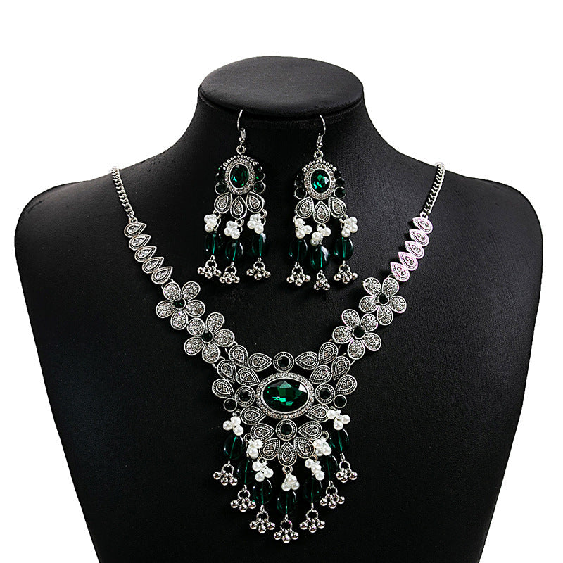 European And American Luxurious Exaggerating Jewelry Suit Retro LadyShow.Store