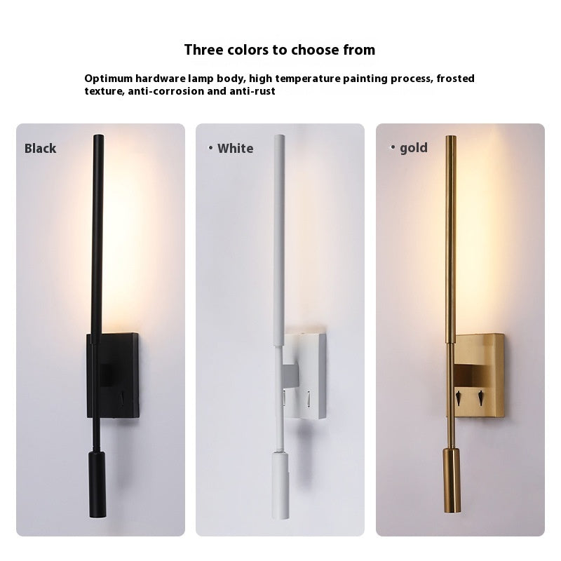 In Stock Minimalist Creative Decorative Moulding Wall Lamp PearlNestDecor.com