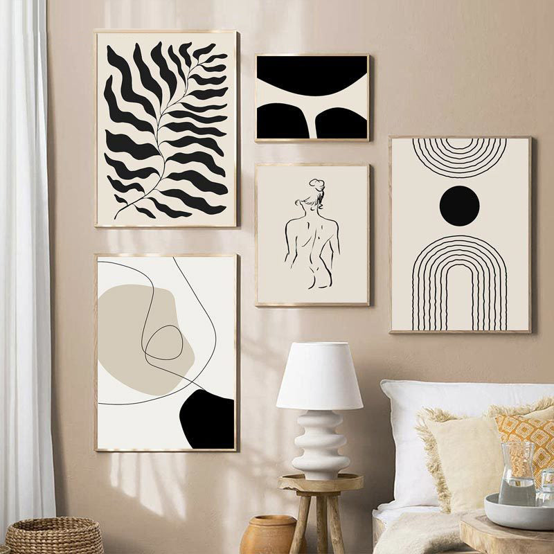 Abstract Bohemian Wall Art Poster PearlNestDecor.com