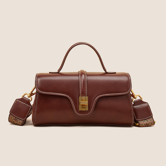 Niche Original High Sense Mild Luxury Retro Cambridge Portable Messenger Bag LadyShow.Store