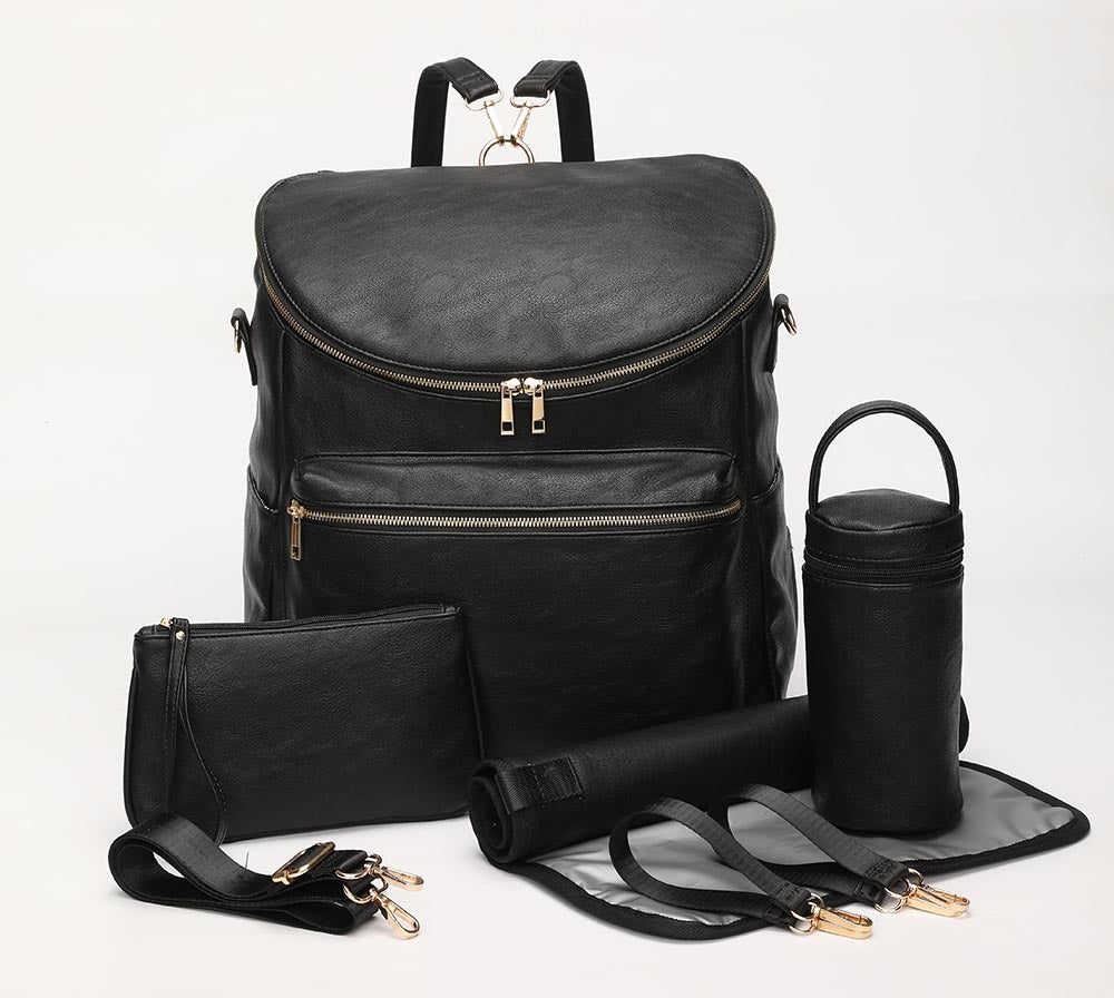 Fashionable Multifunctional Mommy Bag for Mother and Baby Pi-Mart