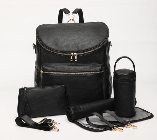 Fashionable Multifunctional Mommy Bag for Mother and Baby Pi-Mart
