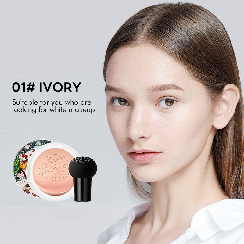 Beauty CC Cream Concealer Foundation With Mirror Powder Puff