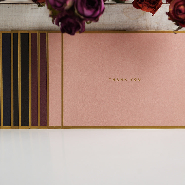 Quartet Bronzing Border Business Small Card CJD