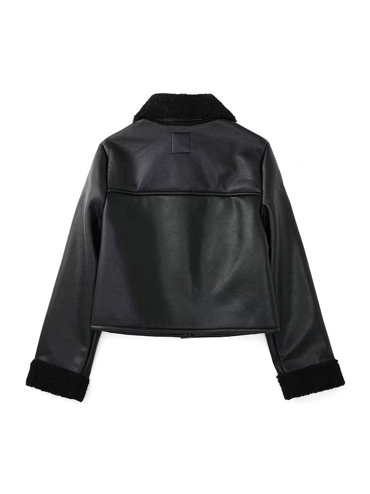 Stylish and Versatile Slim Women's Street Jackets Pi-Mart