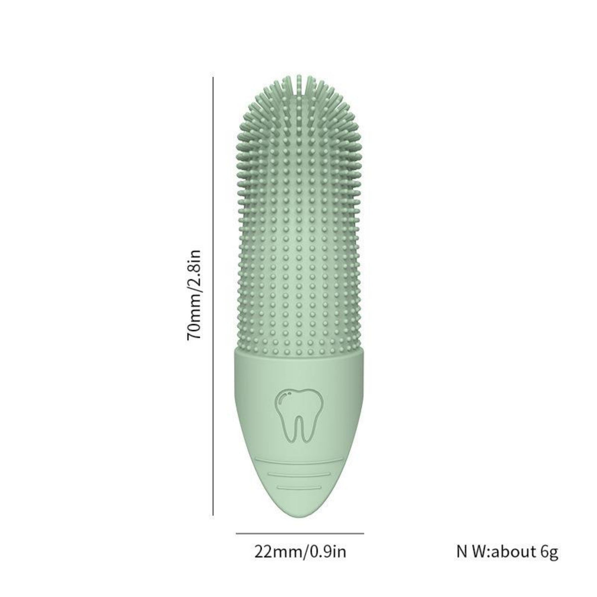 Silicone Cat And Dog Toothbrush Pets Fashion