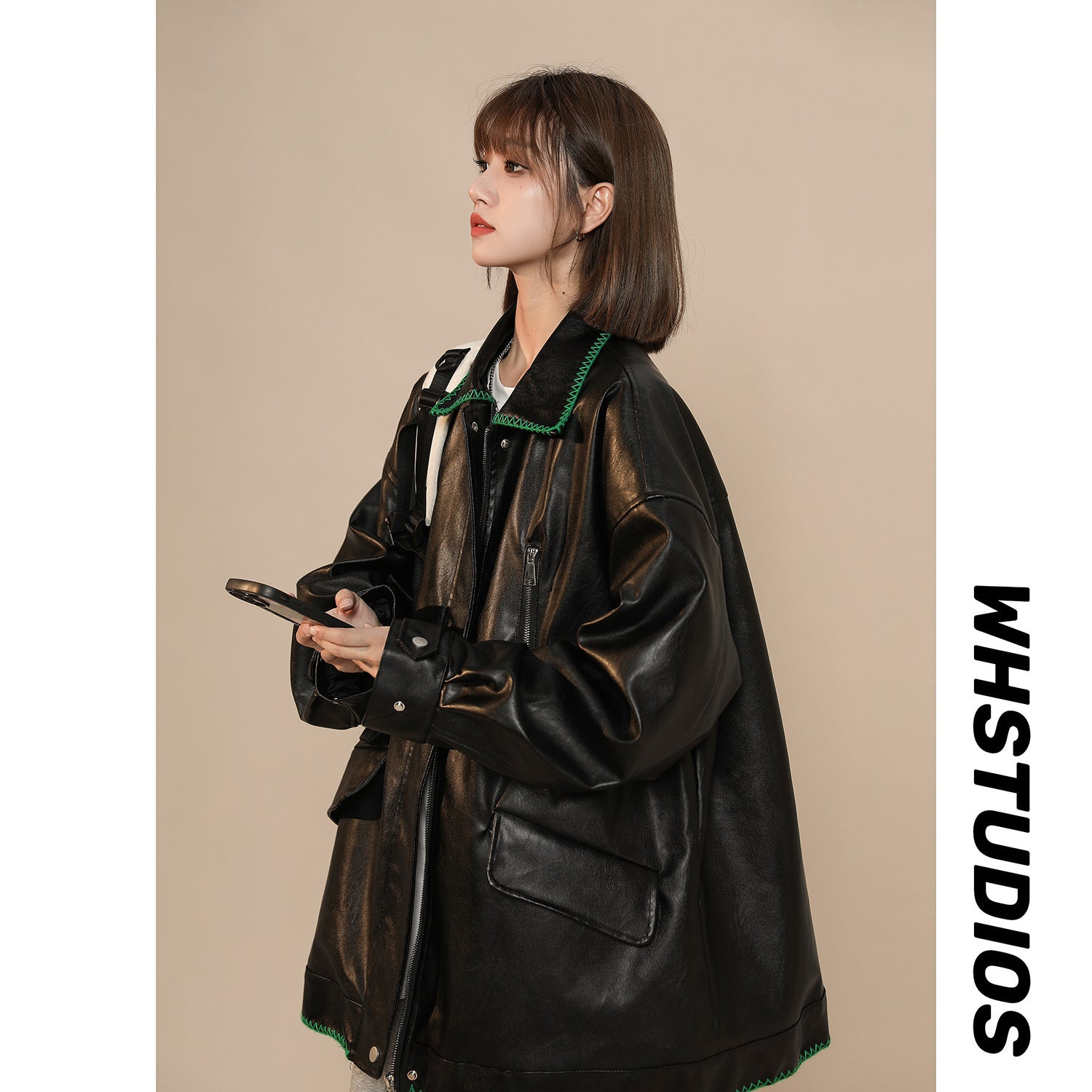 Mid-Length Cotton-Padded Jacket for Autumn and Winter Pi-Mart