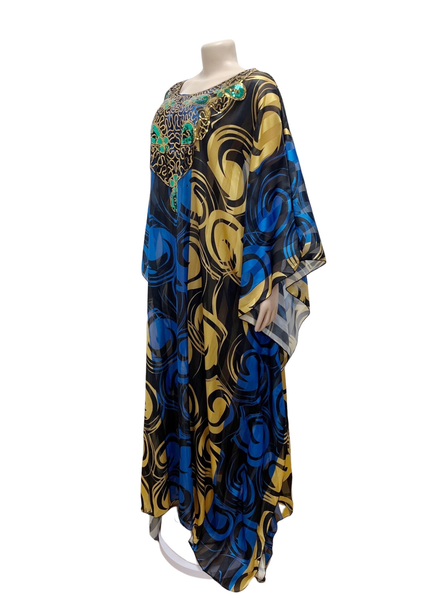Fashion Printed Robe Dress Women NorixaFashion.com