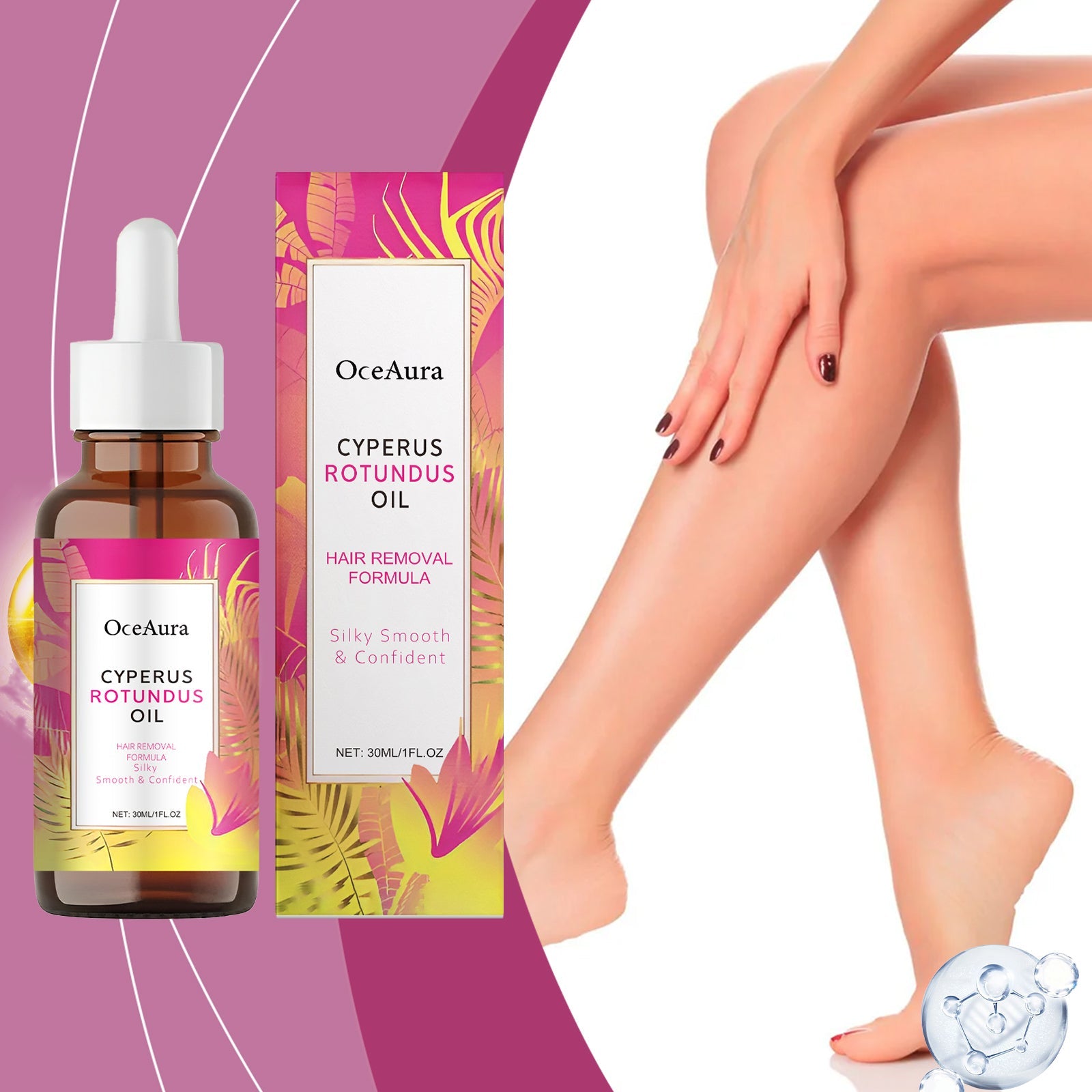 Hair Removal Soothing Essential Oil 30ml Tri Light Beauty