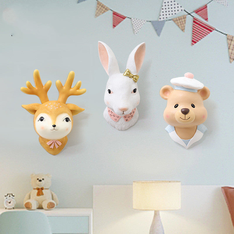 Home Original Cartoon Rabbit Wall Decor PearlNestDecor.com