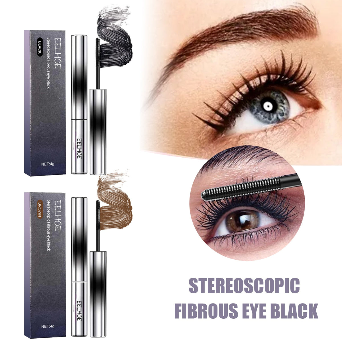 Curly Mascara Black 4g Box Tri Light Beauty