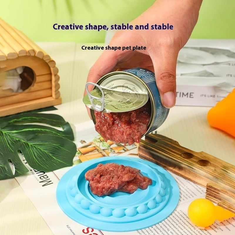 Multifunctional Cake Shape Cat Toy Creative Pet Feeding Bowl Pets Fashion
