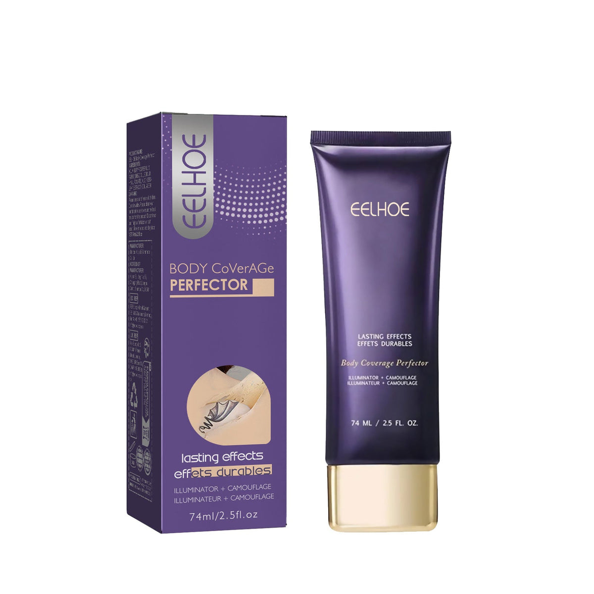 Body Concealer Repair Cream  Ivory White 74ml 1 Box Tri Light Beauty
