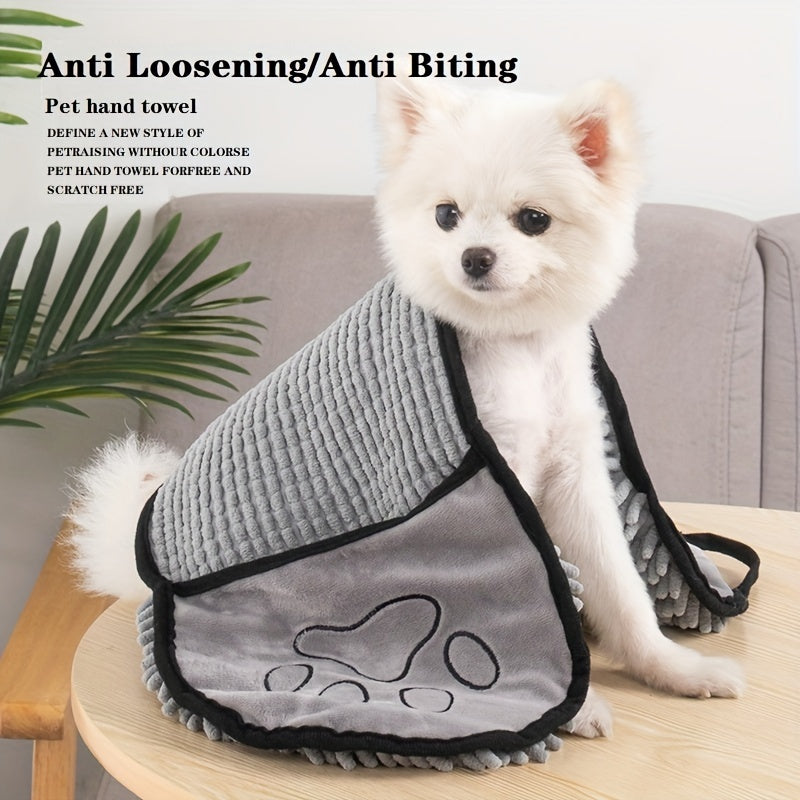 Absorbent Dog Towel, Microfiber Quick Drying Towel Machine Washable With Hand Pockets Pet Towel For Medium Large Dog Super Absorbent Pet Towel Quickly Dry Your Dog Or Cat After Bath Time Pets Fashion