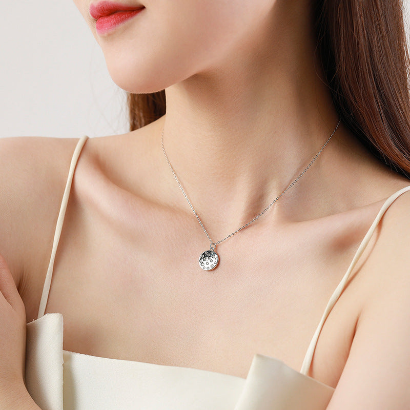 S925 Sterling Silver Diamond Pendant Necklace LadyShow.Store