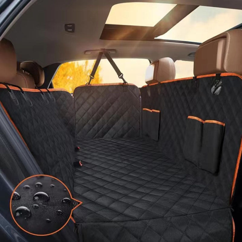 Oxford Cloth Car Pet Mat Car Rear Seat Anti-dirty Pets Fashion