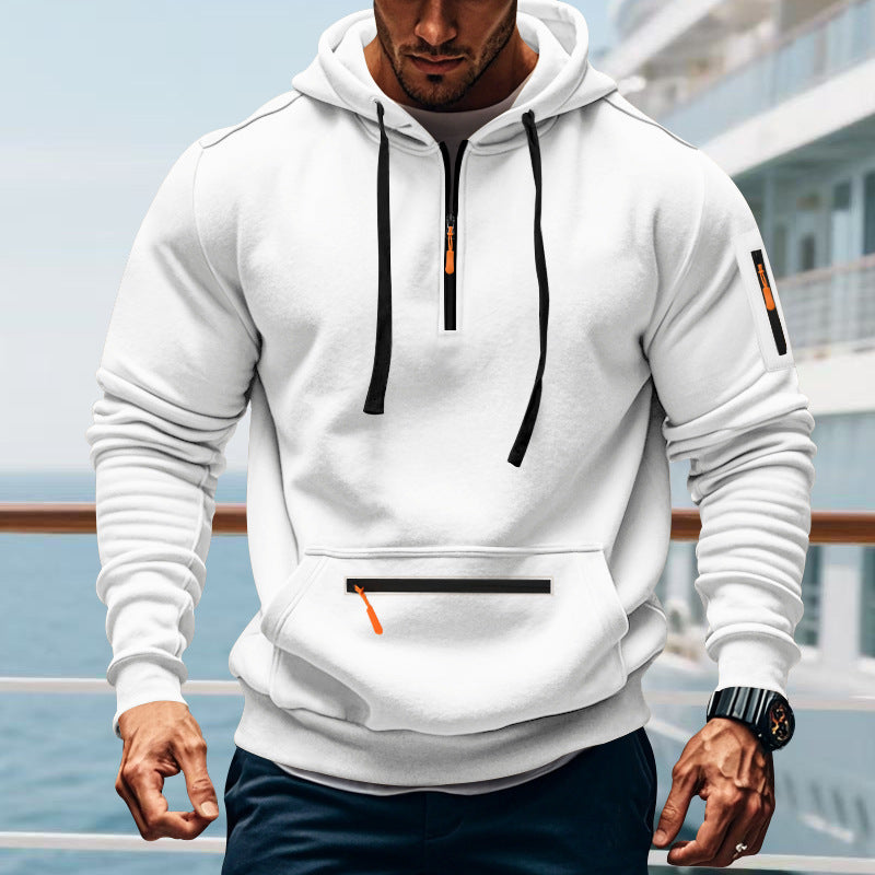 Casual Men's Sports Cargo Coat Regular Sleeve LadyShow.Store