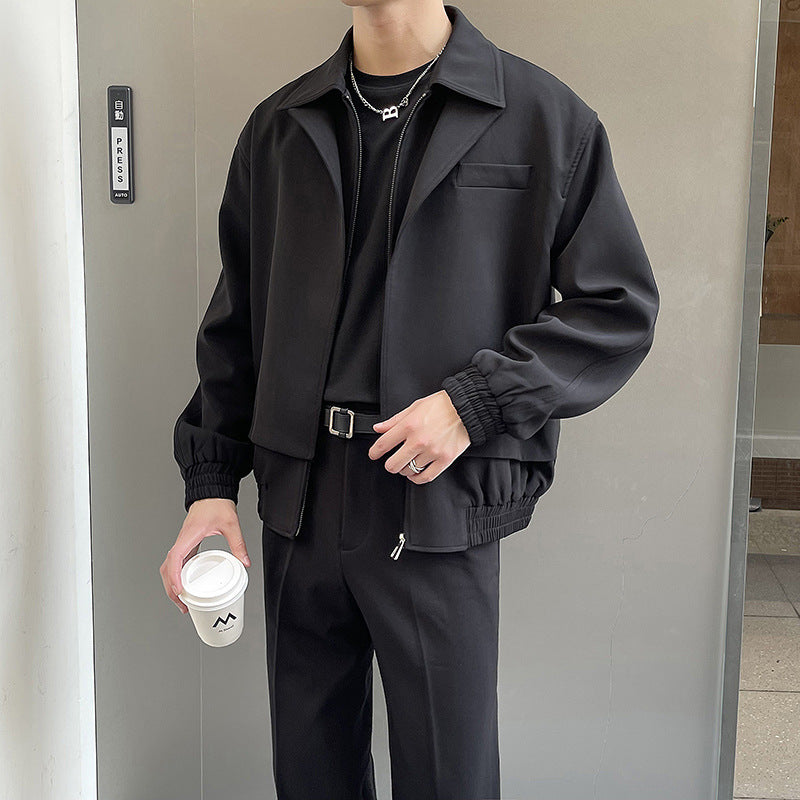 Short Jacket Light Mature Style Quality Men's Clothing Best YouTube Store