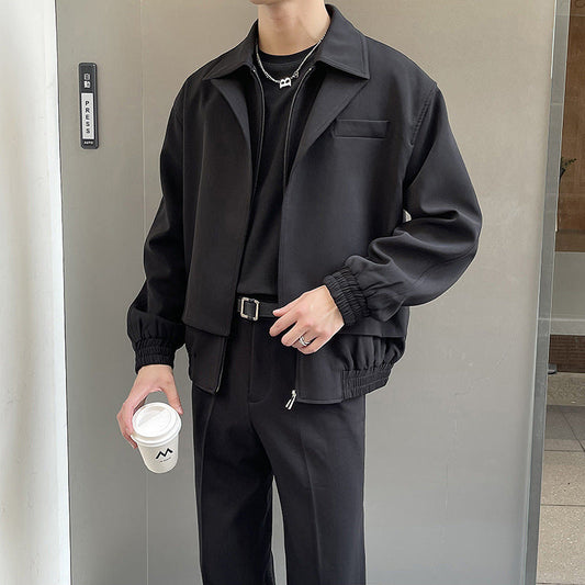 Short Jacket Light Mature Style Quality Men's Clothing Best YouTube Store