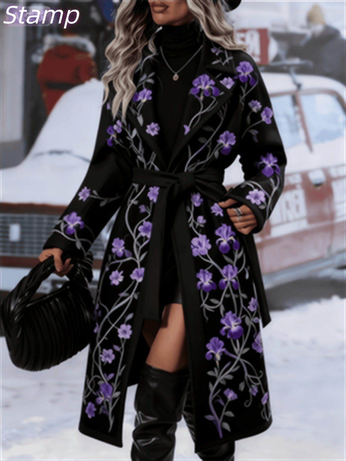 Fashionable Casual Long Coat LadyShow.Store