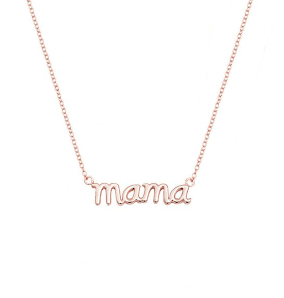 Love Pendant Necklace - Mother's Day Gift in English LadyShow.Store