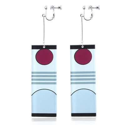 Acrylic Tanjiro Earrings Pi-Mart