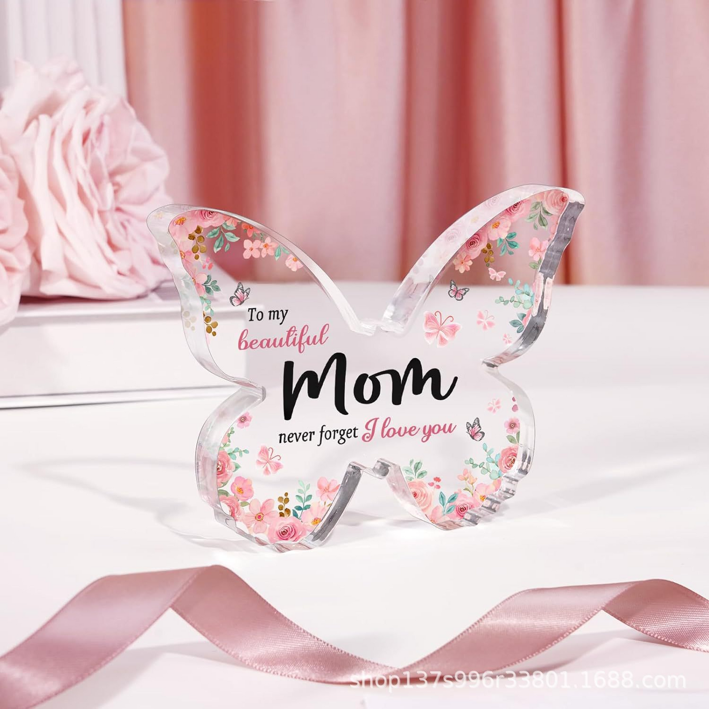 Acrylic Butterfly Mother's Day Gift LadyShow.Store