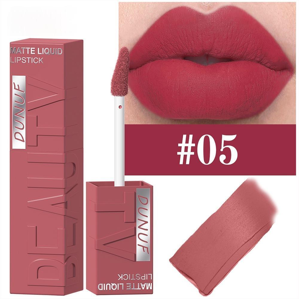Velvet Matte Lipstick Smudge Proof And Non Transferable PearlNestDecor.com