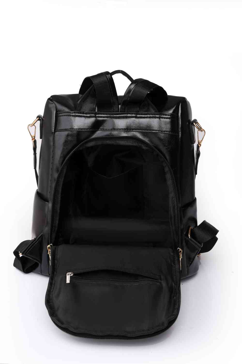 Marcy Zipper Pocket Backpack LadyShow.Store