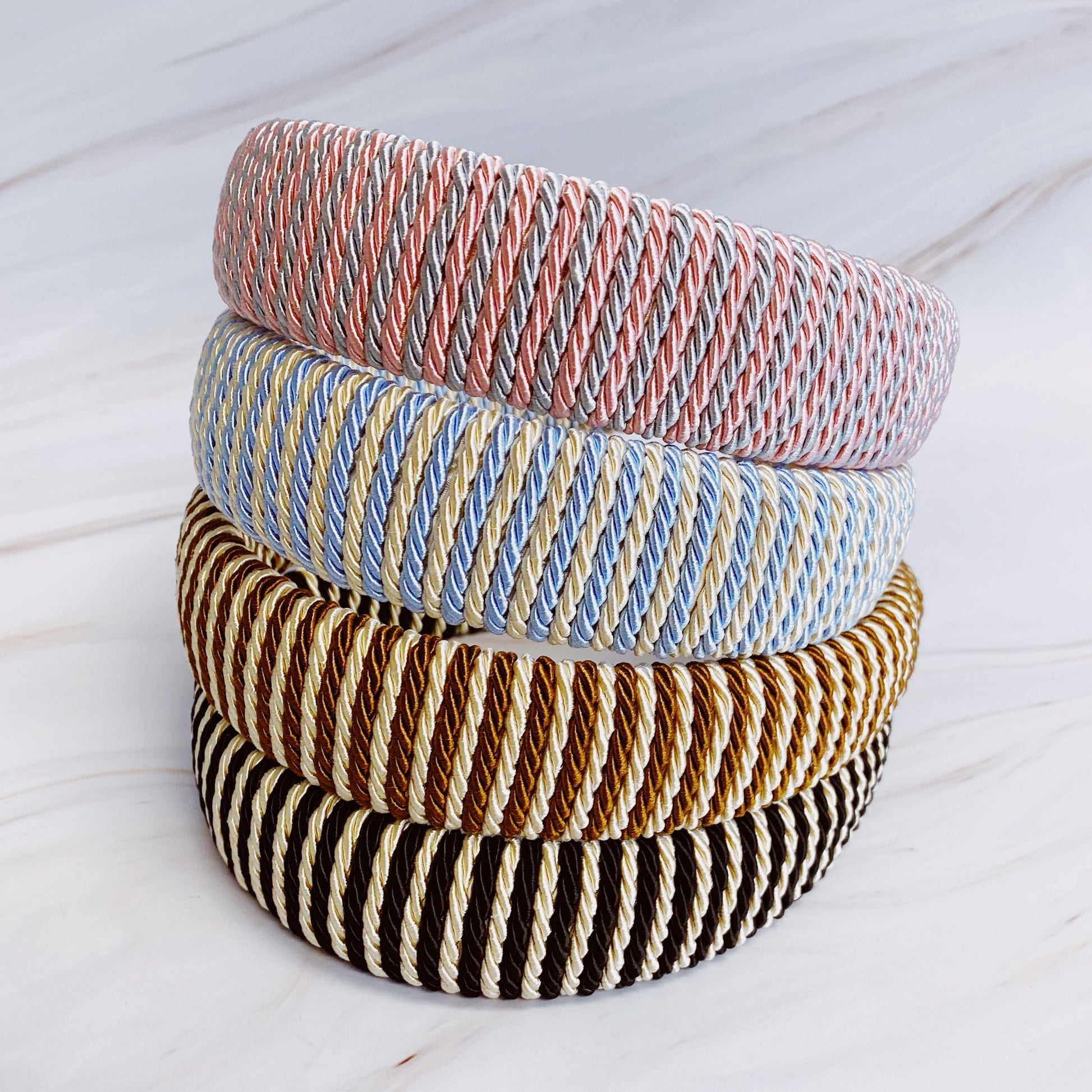 Wrapped In Colors Rope Headband LadyShow.Store