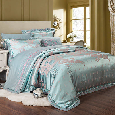 Four-piece Bed Full Cotton 1.5m1.8m Linen And Duvet Cover