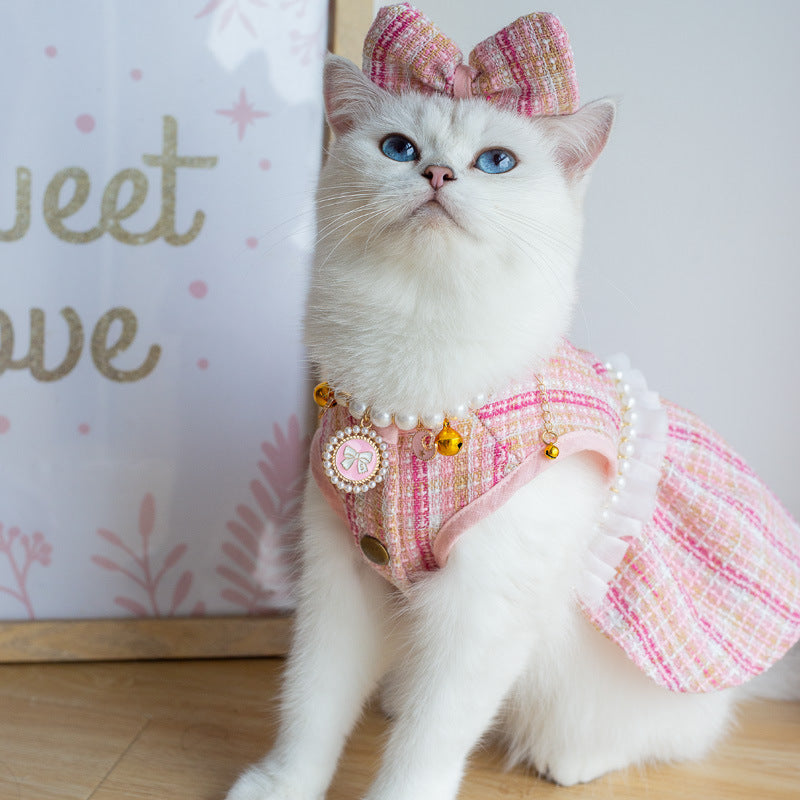 Pet Skirt Cat Fashion Cute Dress Pets Fashion