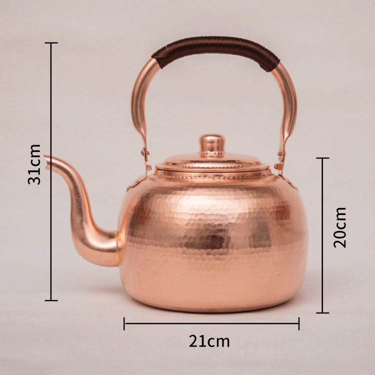 Thickened Household 5-liter Copper Gas Water Kettle PearlNestDecor.com