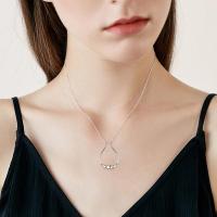Ring Holder Necklace Irish Claddagh Jewelry in White Gold Plated Sterling Silver LadyShow.Store