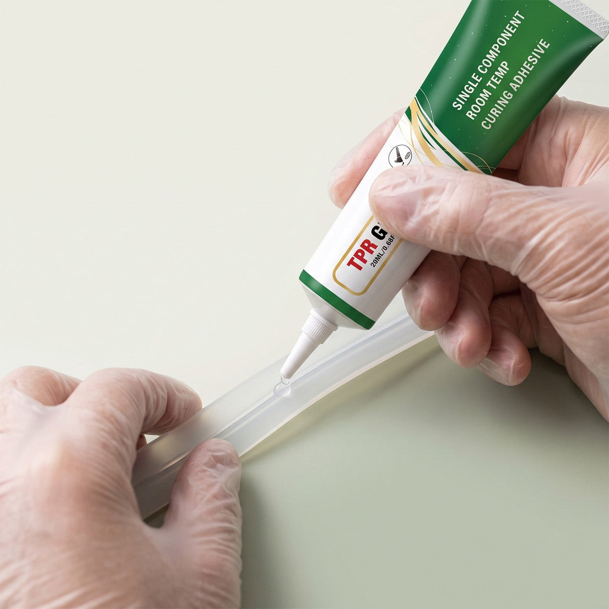 Multi Material Adhesive Suitable For Transparent Adhesive Layer, Flexible Bonding, Convenient Glue Application, Easy To Store Glue Hose, TPR Glue 20ml 1 Box Tri Light Beauty