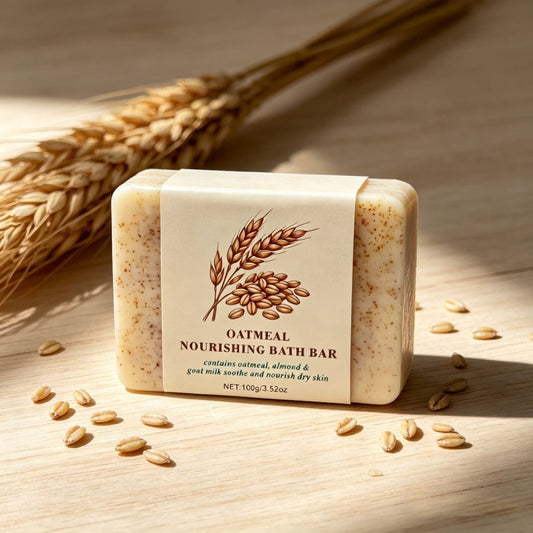 Horizontal Oat Soap Tri Light Beauty