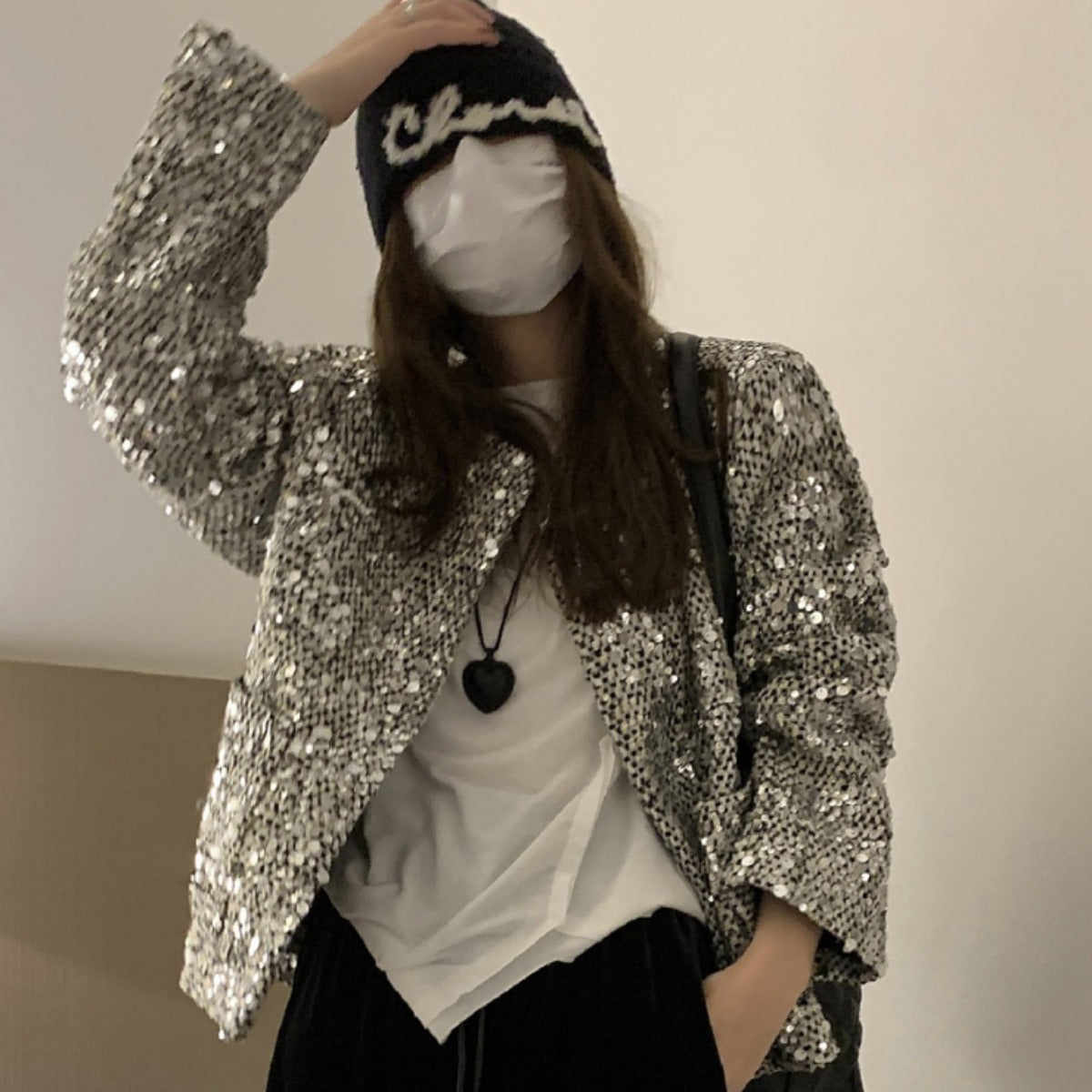 Fashion Sequined Luminous Blazer For Women Best YouTube Store