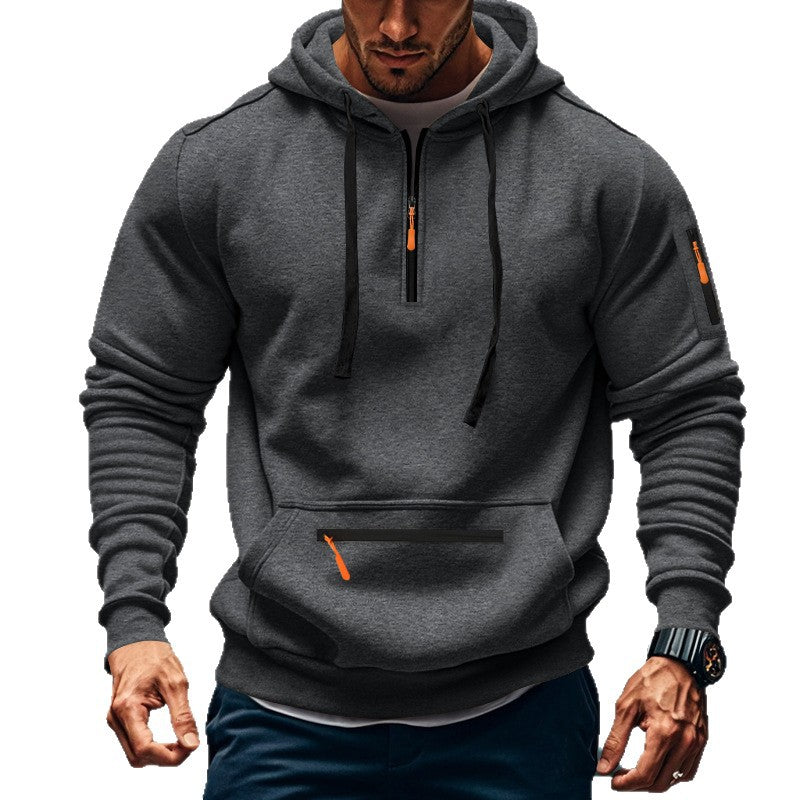 Casual Men's Sports Cargo Coat Regular Sleeve LadyShow.Store