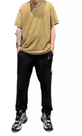 Cotton Long Sleeve Knit T-Shirt Pi-Mart