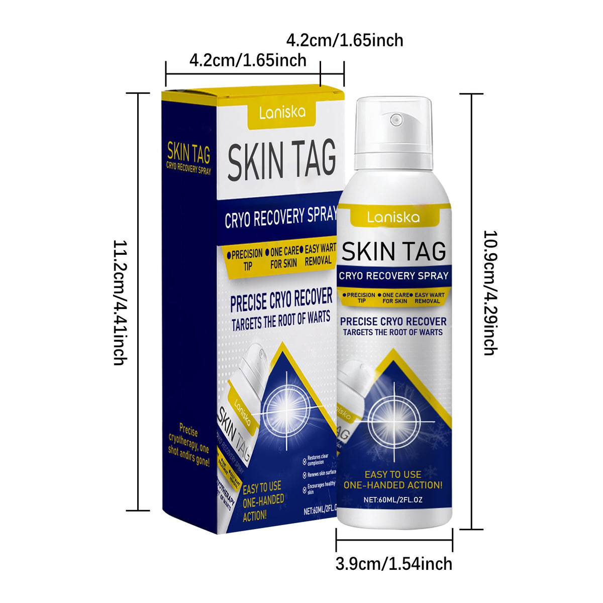 Skin Purifying And Rejuvenating Spray 60ml Box Tri Light Beauty