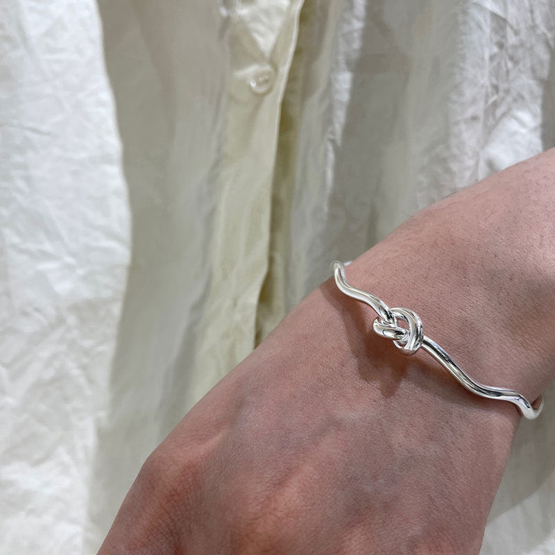 S925 Silver Character Knotted Bracelet LadyShow.Store