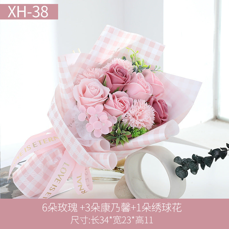 Eternal Rose Soap Flower Gift for Mother's Day and Birthdays LadyShow.Store