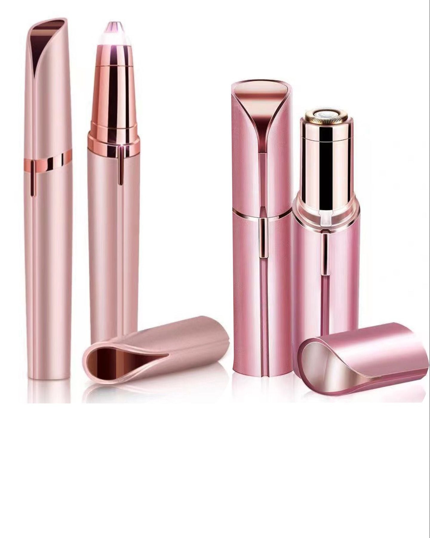 Rechargeable Facial + Eyebrow Hair Removers Set -2 Pack LuxuryLifeWay Online Store